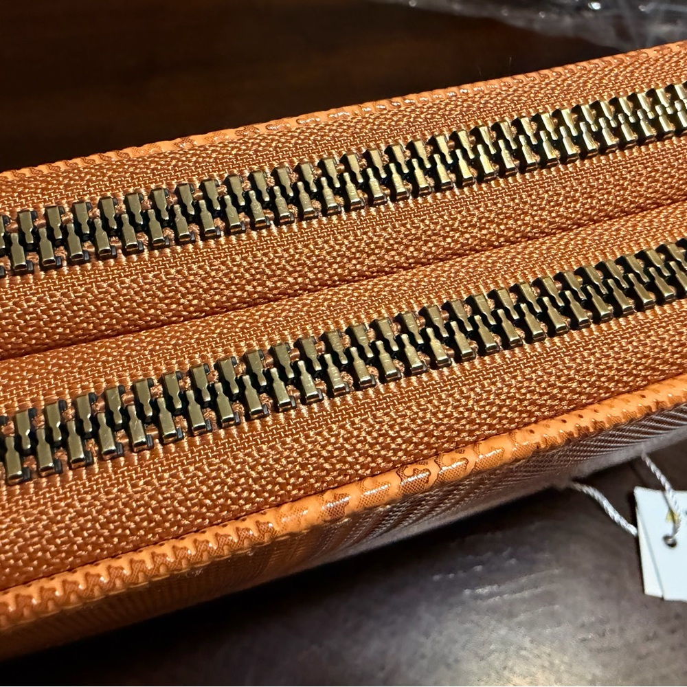 Assorted Bundle Double Zip Plaid Pattern Wallet S… - image 4